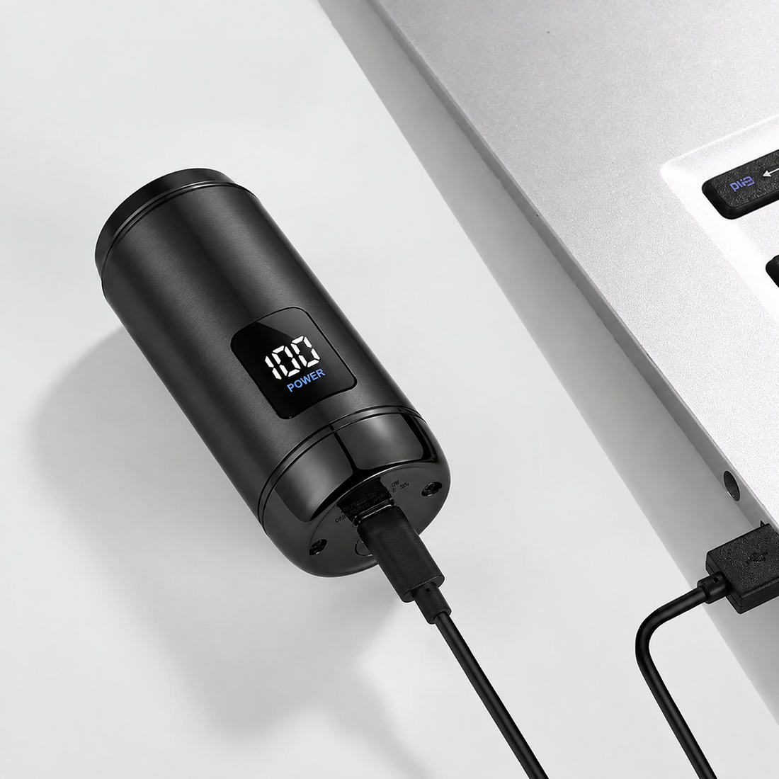 Mini Portable Electric Shaver with LED Battery Display