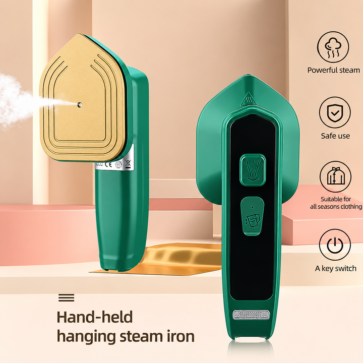 Portable Mini Handheld Garment Steamer & Iron
